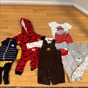 5 complete Carter’s outfits